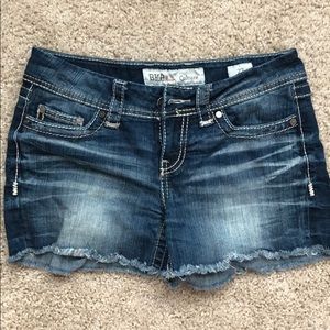 BKE denim shorts